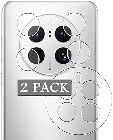 Vaxson 2-Pack Film Koruyucu ile uyumlu HUAWEİ MATE 50 PRO Arka Kamera Lens Sticker [Temperli Cam Ekran Koruyucular