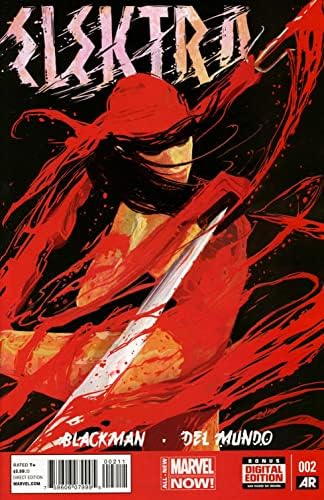 Elektra (4. Seri) 2 VF / NM ; Marvel çizgi romanı