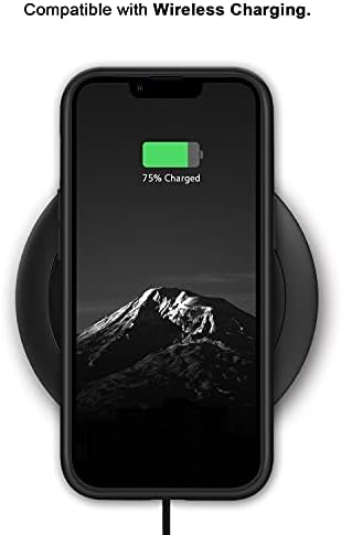 TENDLİN ile Uyumlu iPhone 13 Pro Max Durumda Ahşap Tahıl Deri Dış Tasarım TPU hibrid telefon kılıfı (Siyah)