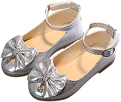 Yürümeye başlayan küçük kız ayakkabı Mary Jane Düğün Nedime Düşük Topuk Prenses çiçekli ayakkabı Parti okul ayakkabısı