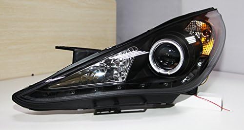 Hyundai Sonata için genel LED Melek gözler Far 2009 ila 2011 yıl
