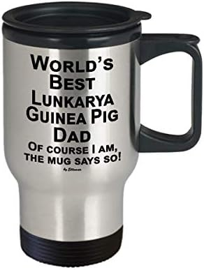 Lunkarya Gine Domuzu, Gine Domuzu Eşyaları-Dünyanın en iyi Gine Domuzu Babası-Gine Domuzu Kahve Seyahat Kupası