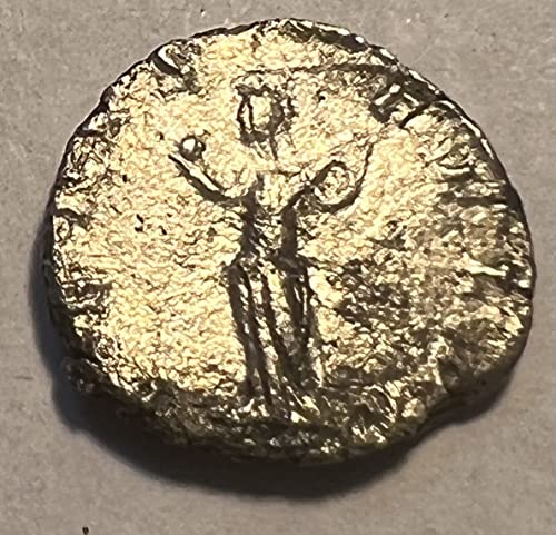 1700 X Yaşında Antik Roma Gümüş Denarius Sikke Sikke