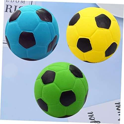 CLİSPEED 3 adet Sondaj Futbol Oyuncak Top Yavru Oyuncaklar Çocuklar için Çocuk Oyuncak Futbol Oyuncak Kabarık Topları