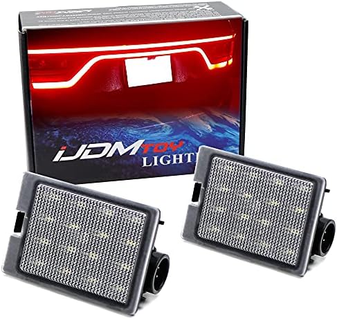 ıJDMTOY OEM-Fit 18-SMD Tam LED plaka aydınlatma ışığı Kiti İle Uyumlu 2014-up Dodge Durango, Xenon Beyaz LED Diyotlar