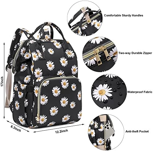Yusudan Papatya Laptop Sırt Çantası Bayan Kızlar için, Kolej Sırt Çantaları okul çantası Gizli Sakli Konusmalar 15.6
