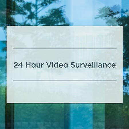 CGSıgnLab / 24 Saat Video İzleme-Temel Deniz Mavisi Pencere Kaplaması / 30 x20