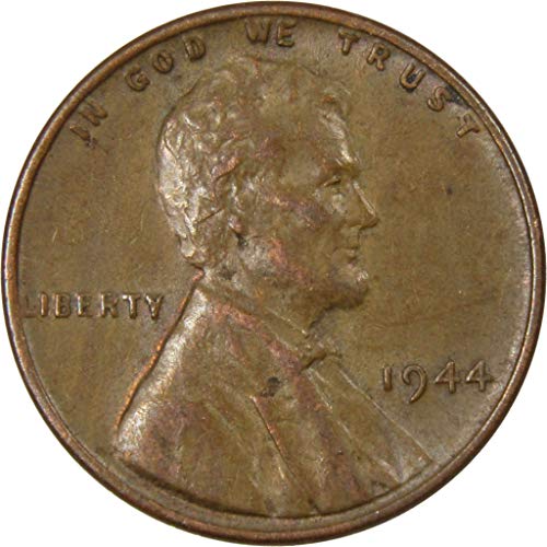 1944 Lincoln Buğday Cent AG Hakkında Iyi Bronz Penny 1c Sikke Tahsil