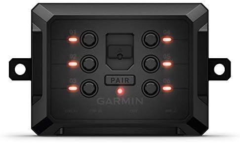 Garmin PowerSwitch, 6 Gang Kompakt Dijital Anahtar Kutusu, Uyumlu Garmin Navigator veya Akıllı Telefon ve Mavi Deniz