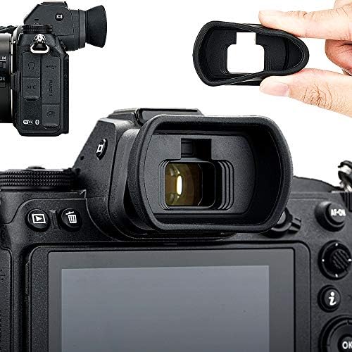 Yumuşak Silikon Kamera EVF Vizör Eyecup Mercek Siperliği Nikon Z5 Z6 Z7 Z6II Z7II Değiştirir Nikon DK-29 Göz Kupası
