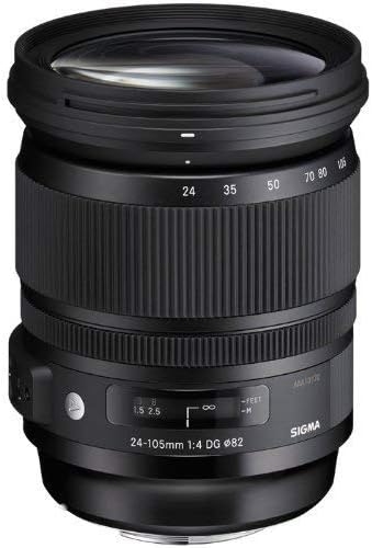 Sıgma 635205 24-105mm F 4.0 DG OS HSM zoom objektifi Sony Alpha Kameralar için-Uluslararası Sürüm (Garanti Yok)