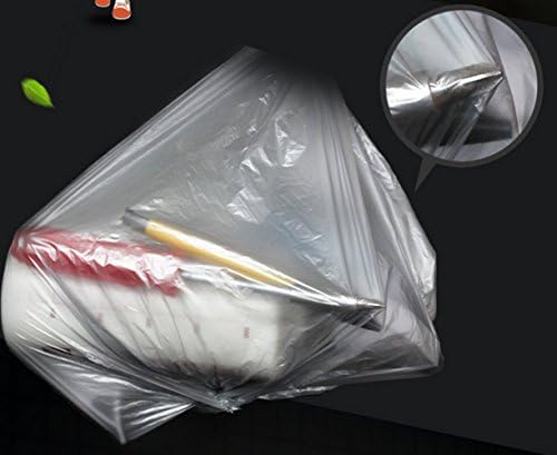 VesipaFly Küçük çöp torbası-5 Galon Güçlü Dayanıklı Tek Kullanımlık Mutfak Çöp çöp sepeti Çanta Can Gömlekleri Ev,