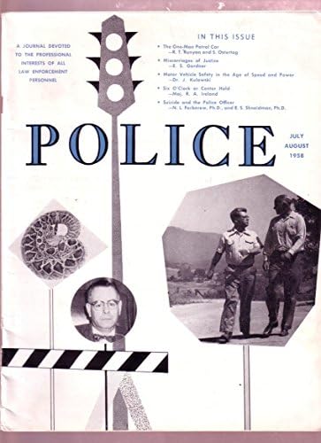 POLİS TEMMUZ 1958 - BİR KOLLUK KUVVETLERİ DERGİSİ-FOTOĞRAFLAR - VF
