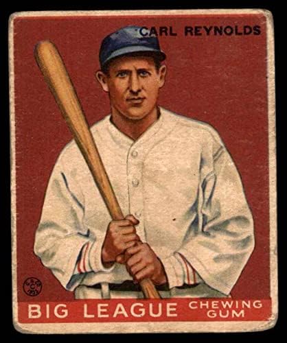 1933 Goudey 120 Carl Reynolds St. Louis Browns (Beyzbol Kartı) ADİL Browns