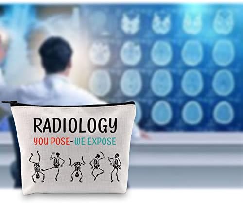 G2TUP Radyoloji Teknoloji Uzmanı Takdir Hediye poz biz maruz Makyaj Çantası X-ray Teknoloji Kozmetik Çantası Radyoloji