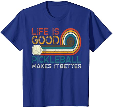 Komik Hayat iyidir, Pickleball Daha İyi Yapar T-Shirt