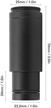 Mikroskop Mercek, Geliştirmek Görüntü Alanı Mikroskop Mercek Adaptörü 0.5 X için Adaptör Halkası ile Stereomikroskop