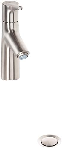 hansgrohe Talis S Modern Premium Kolay Temiz 1-Kolu 1 7 inç Boyunda Banyo lavabo musluğu Krom, 72010001
