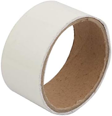 X-DREE 4 cm X 1 M Kendinden yapışkanlı PET PVC Güvenlik Floresan Bant Sticker Ev Dekor Beyaz (4 cm X 1 M - Cinta adhesiva