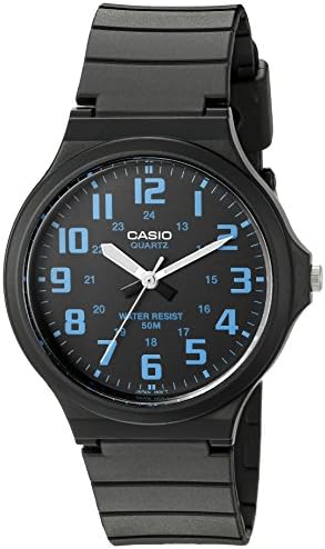 Casio Erkek' Okunması Kolay ' Kuvars Siyah Casual Saat (Model: MW240-2BV)