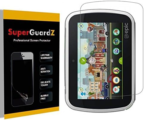 [3'lü Paket] Leapfrog Epic 7 için - SuperGuardZ Ekran Koruyucu [Ömür Boyu Değiştirme], Ultra Net, Çizilmez, Kabarcık