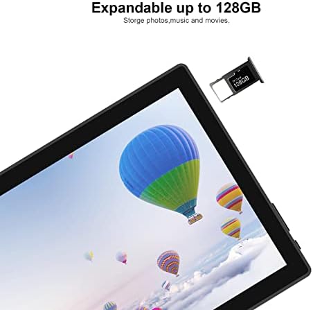 LECTRUS Tablet 10 inç Android 10, Sekiz Çekirdekli, 3GB + 32GB Depolama, 5G/2.4 G Wi-Fi Tabletler, Google Sertifikalı