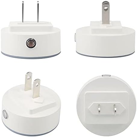 2 Paket Plug-in Gece Lambası LED Gece Lambası Alacakaranlıktan Şafağa Sensörü Çocuk Odası, Kreş, Mutfak, koridor El