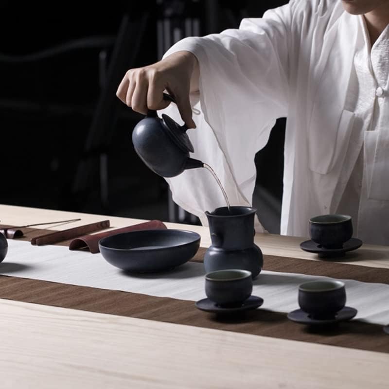 SDFGH Hediye Kutusu Komple Set Kung fu çay seti Seramik çay seti Ev İş Konuk Hediye