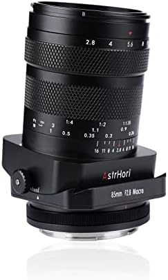AstrHorı 85mm F2. 8 Makro & Tilt & Orta Telefoto 3-in-1 Manuel Tam Çerçeve Böcek Jewel Portre Lens için Leica / Panasonic