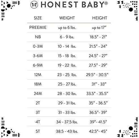 HonestBaby Unisex-Bebek Organik pamuklu uzun Kollu tişört Multipack