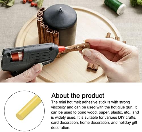 Rebower Sıcak Tutkal Çubukları Mini Yapıştırıcı Sıcak Tutkal Tabancası Çubukları, [Sanat, Zanaat, DIY, Kart Yapımı]
