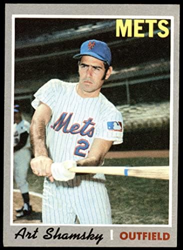 1970 Topps 137 Sanat Shamsky New York Mets (Beyzbol Kartı) VG Mets