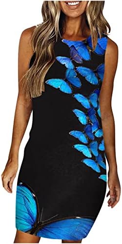 Charella Elbise Bayanlar Kolsuz Spagetti Kayışı Spagetti Kayışı Spandex Çiçek Grafik Seksi kalem elbise Genç Kız 2023