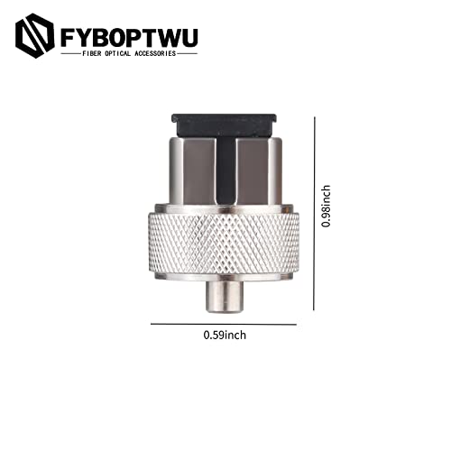 fyboptwu-1 adet SC OTDR Fiber Optik Adaptör Konnektörü Optik Zaman Etki Alanı Reflectometer Fiber Optik Test Cihazı,