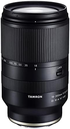 Tamron 18-300mm f/3.5-6.3 Di III-A VC VXD Lens için Sony E Paketi ile Tripod, top Kafa, 67mm filtre kiti, Temizleme
