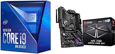 Intel® Core™ i9-10850K Masaüstü İşlemci 5,2 GHz'e kadar 10 Çekirdek Unlocked LGA1200 (Intel ® 400 Serisi yonga seti)