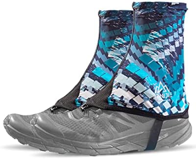 AONIJIE Ayak Bileği Çorapları Yürüyüş, Hafif Trail Koşu Çorapları Erkekler Kadınlar için Ayarlanabilir Ayakkabı Çizme