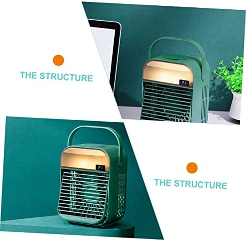SOLUSTRE Soğutma Fanı Masaüstü Nemlendiriciler Taşınabilir Klima Taşınabilir Fanlar USB Mini Fan Kişisel Hava Soğutucu