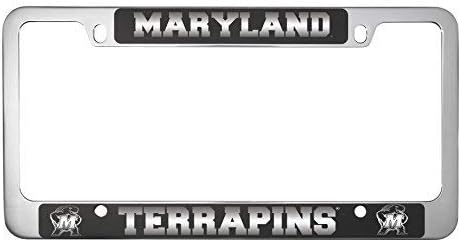 Maryland Üniversitesi-Metal Plaka Çerçevesi-Siyah