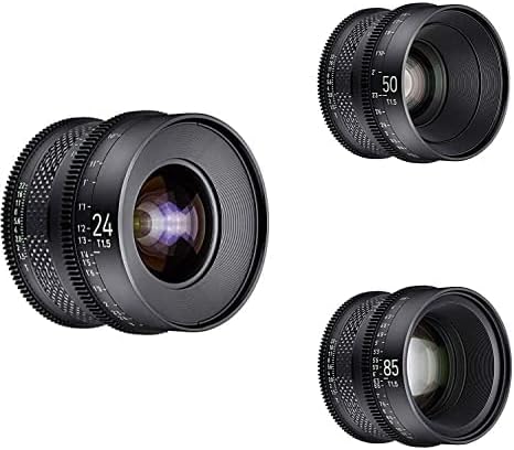 Sony E için Rokinon XEEN CF 3 Lens Paketi
