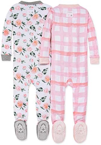 Burt'un Arılar Bebek bebek-erkek Uyku ve Oyun Pijama, %100 % Organik Pamuk Tek parça Romper Tulum Zip Ön Pijama