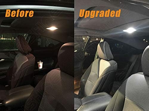 BRİSHİNE Beyaz İç LED aydınlatma kiti Nissan Pathfinder için 2013 2014 2015 2017 2018 2019 2020 Süper Parlak