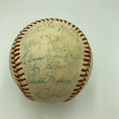 1977 NY Yankees Dünya Serisi Şampiyonları Takım İmzaladı Beyzbol Thurman Munson JSA COA İmzalı Beyzbol Topları