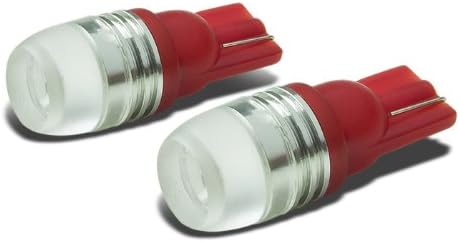T10 194/168 Cree Q5 1W Yüksek Güçlü Kırmızı LED Ampul 2'li Paket
