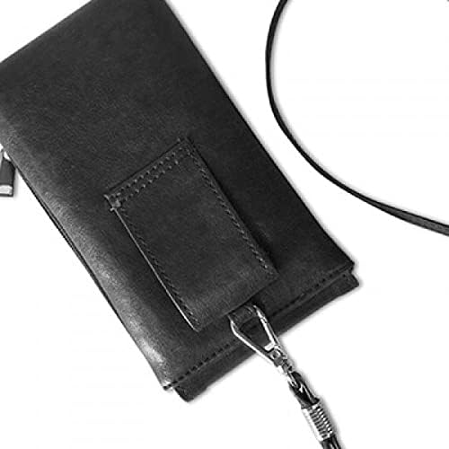 Antik Mısır bok böceği Sanat Desen Telefon cüzdan çanta asılı cep Kılıfı Siyah cep