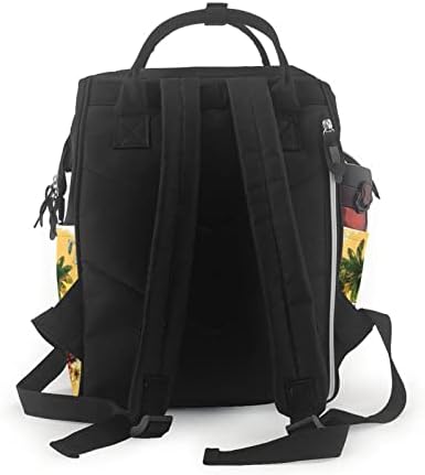 ASEELO Yaz Ayçiçeği Çok Fonksiyonlu sırt çantası Mumya Sırt Çantası Laptop Sırt Çantası Sırt Çantası Seyahat Sırt