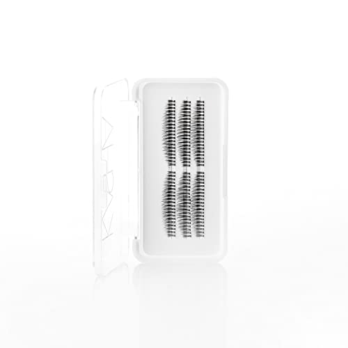 Kasha Lashes Bireysel Parlama Kirpikleri-Çoklu Paket Düğümsüz 120 Kirpik Kümeleri 6-12mm, Kolay Uygulama ve Yeniden