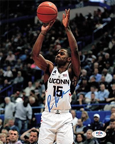Rodney Purvis imzalı 8x10 fotoğraf PSA/DNA UConn İmzalı - İmzalı NBA Fotoğrafları