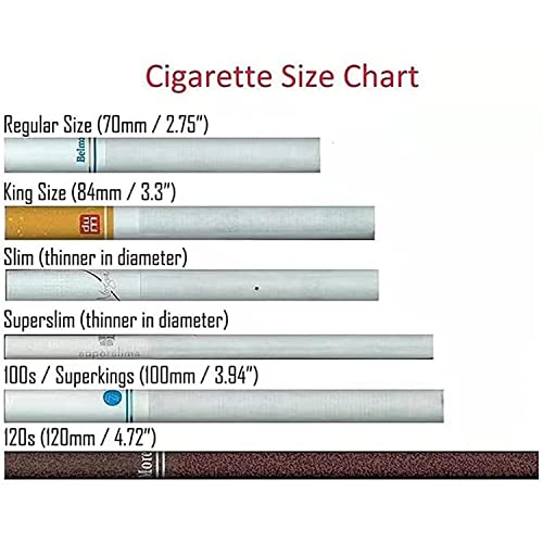 Deri Metal Sigara Kutusu Kutusu 14 Sigaraya kadar tutar 80-100'lü Sigaralar Çift Taraflı Çevirme Açık Cep Babalar