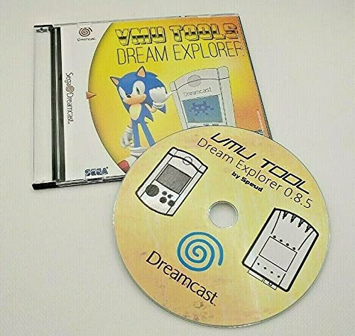 VMU Tools Dream Explorer-Binlerce Dreamcast Oyunu önyüklenebilir bir CD'ye Kaydeder!